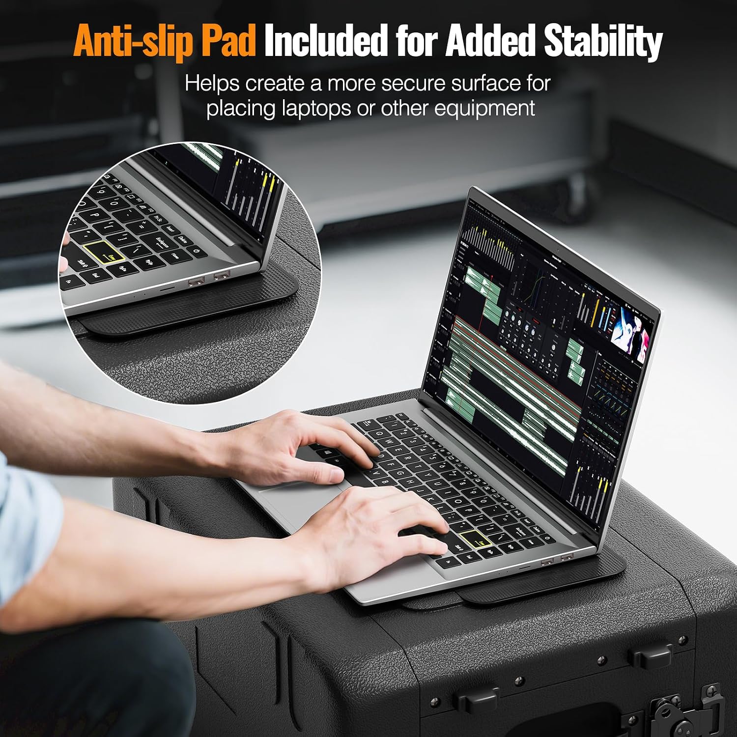 4U Shallow Waterproof Rackmount Rack Case PRCSE-4U | 19-in Rackmount, Detachable Cover Storage, Shockproof &