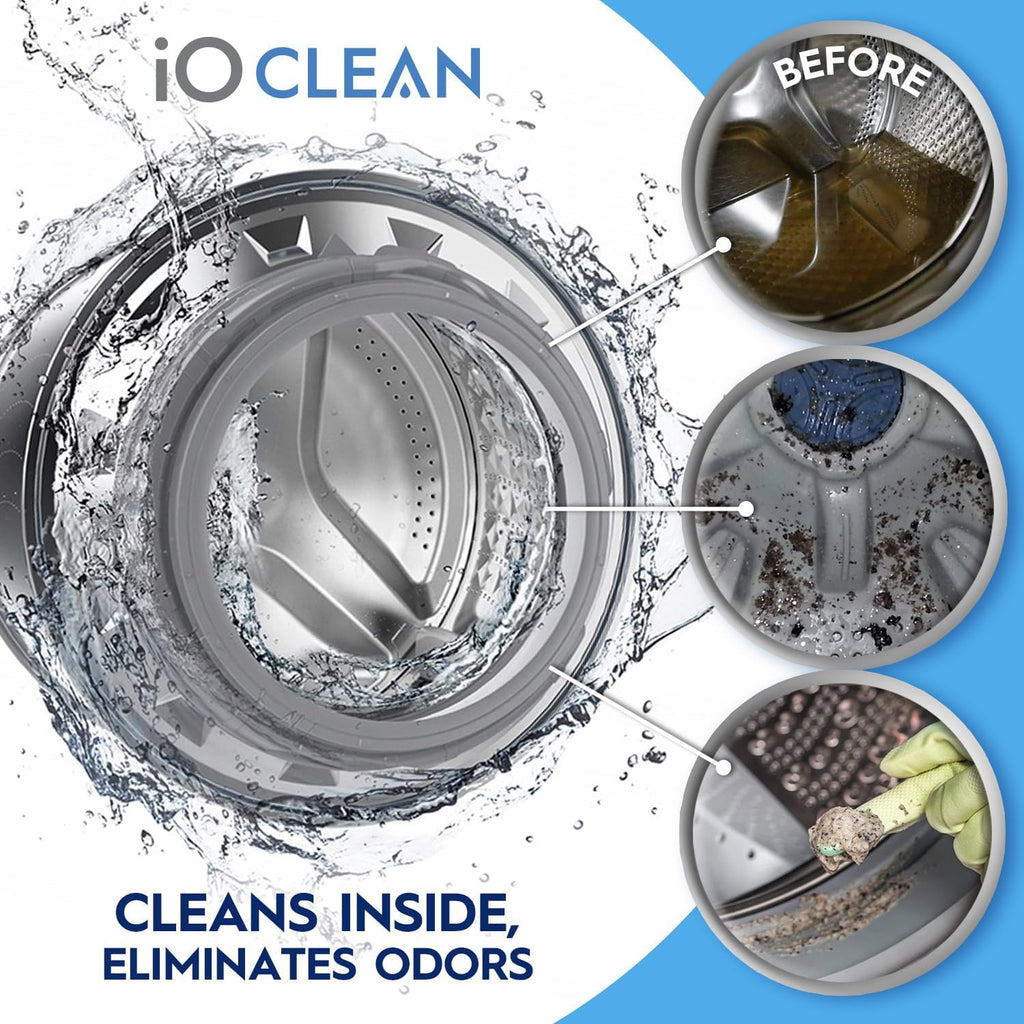 Washing Machine Cleaner Descaler Tablets, 24 Count |1 Year Supply