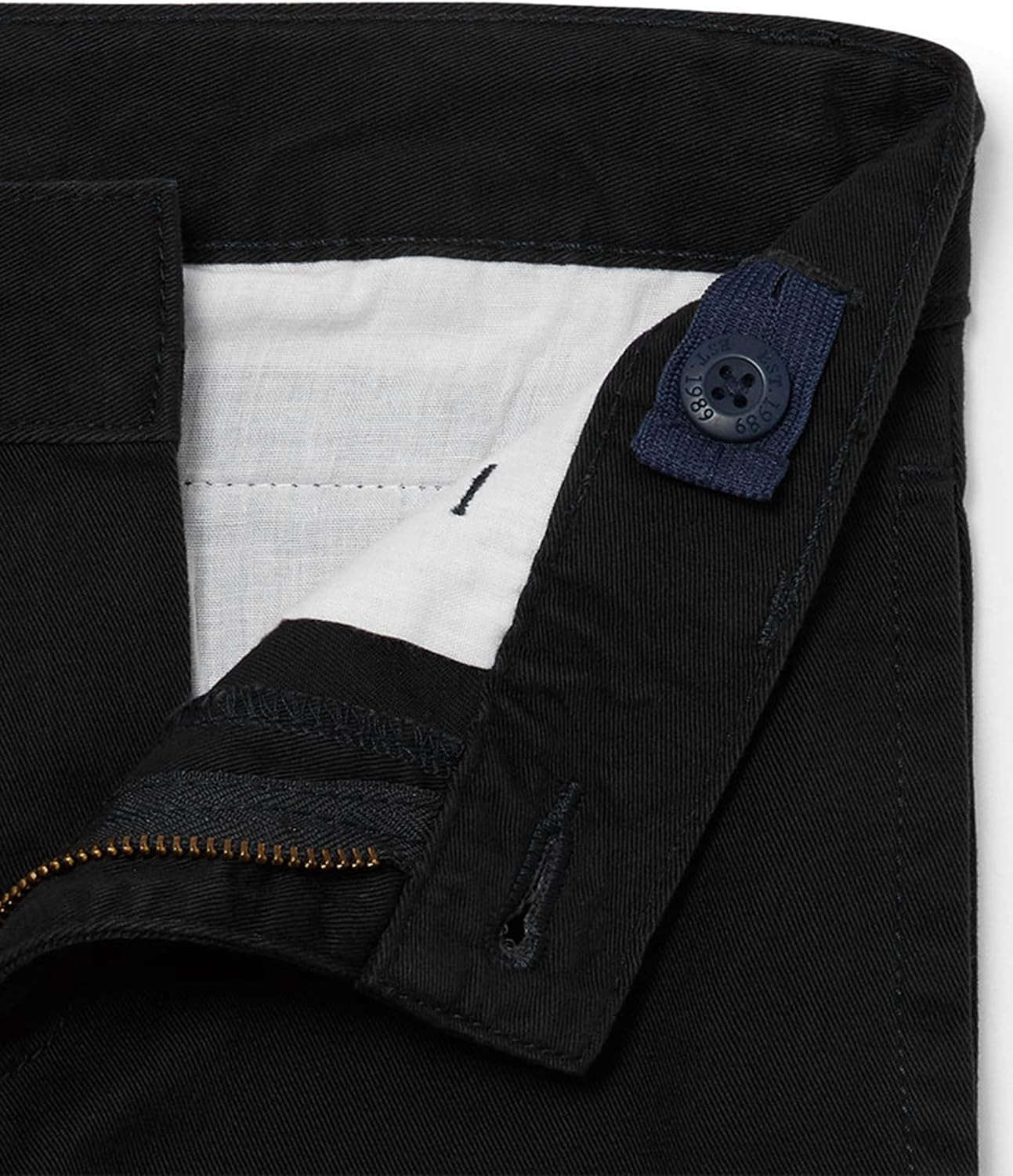 Boys Stretch Chino Pants,Black Single,18H