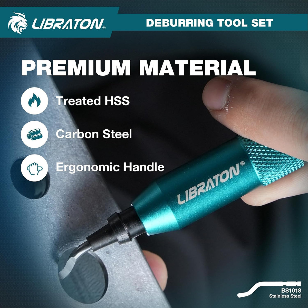 LIBRATON Deburring Tool 3d Printing, Countersink Chamfering Reamer Tool