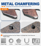 SI FANG Pneumatic Chamfering Tool Mini Air Chamfer C0.1-2 Angle