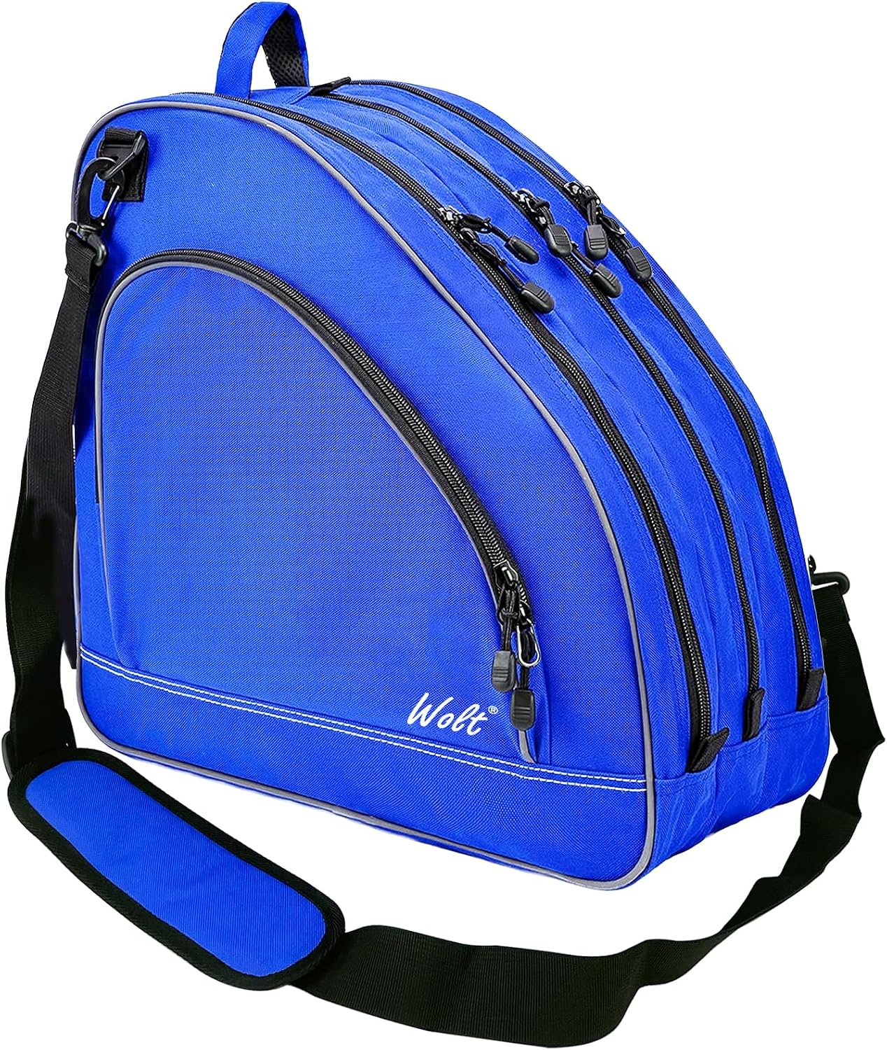 Ice Skate Bag - Roller Skate Bag, Inline Skate Bag with Adjustable Shoulder Strap for Both Youth and Adults.