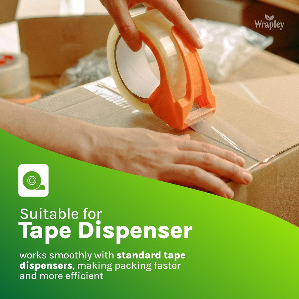 Clear Packing Tape Refills, 1.88" x 72 Yards, 36 Rolls