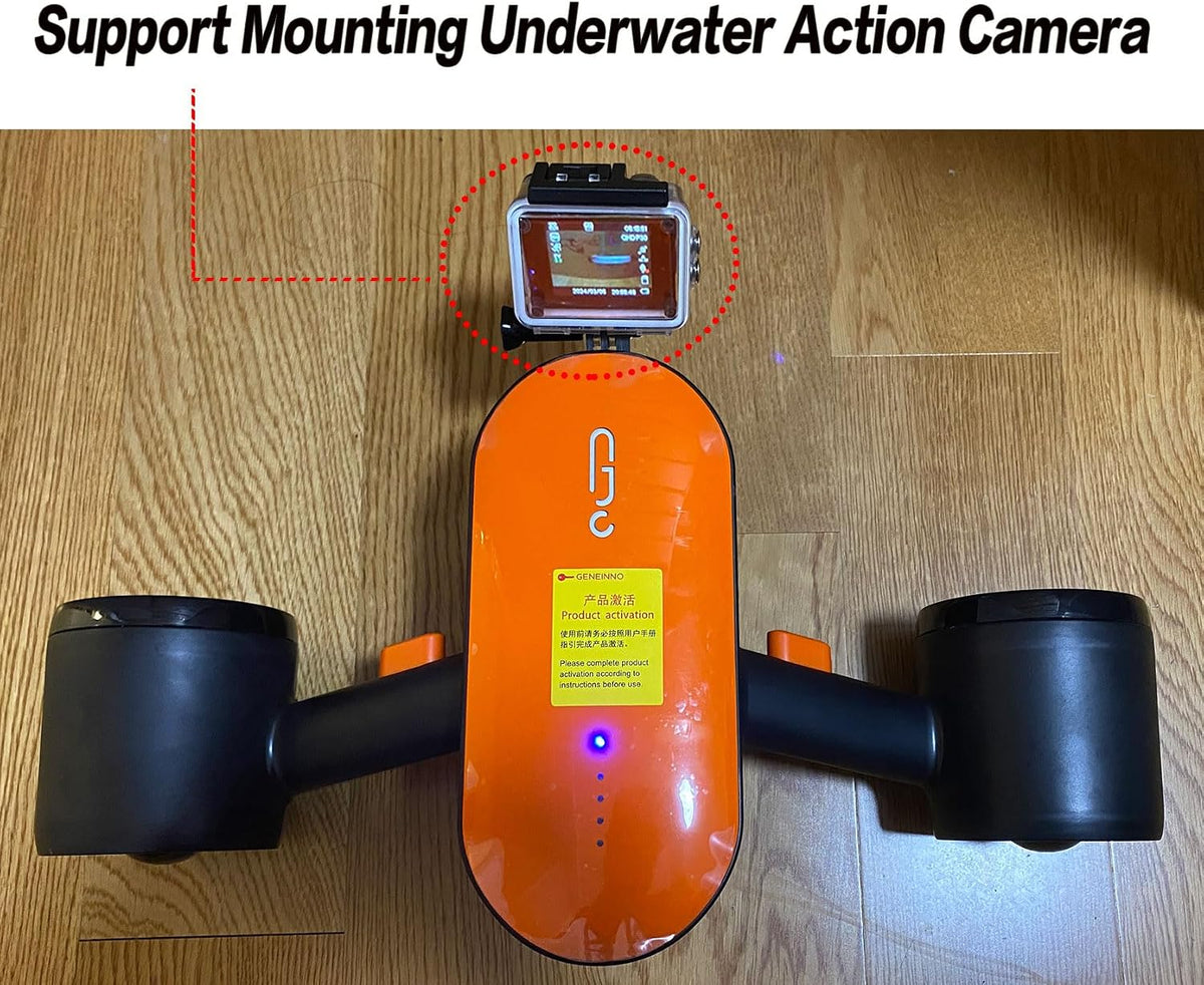 GENEINNO S2 Underwater Scooter,Dual Motors and Smart APP Support,Sea Scooter for Swimming Scuba Free Diving