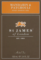 Mandarin & Patchouli Post Shave Gel, 3.4 Fl Oz