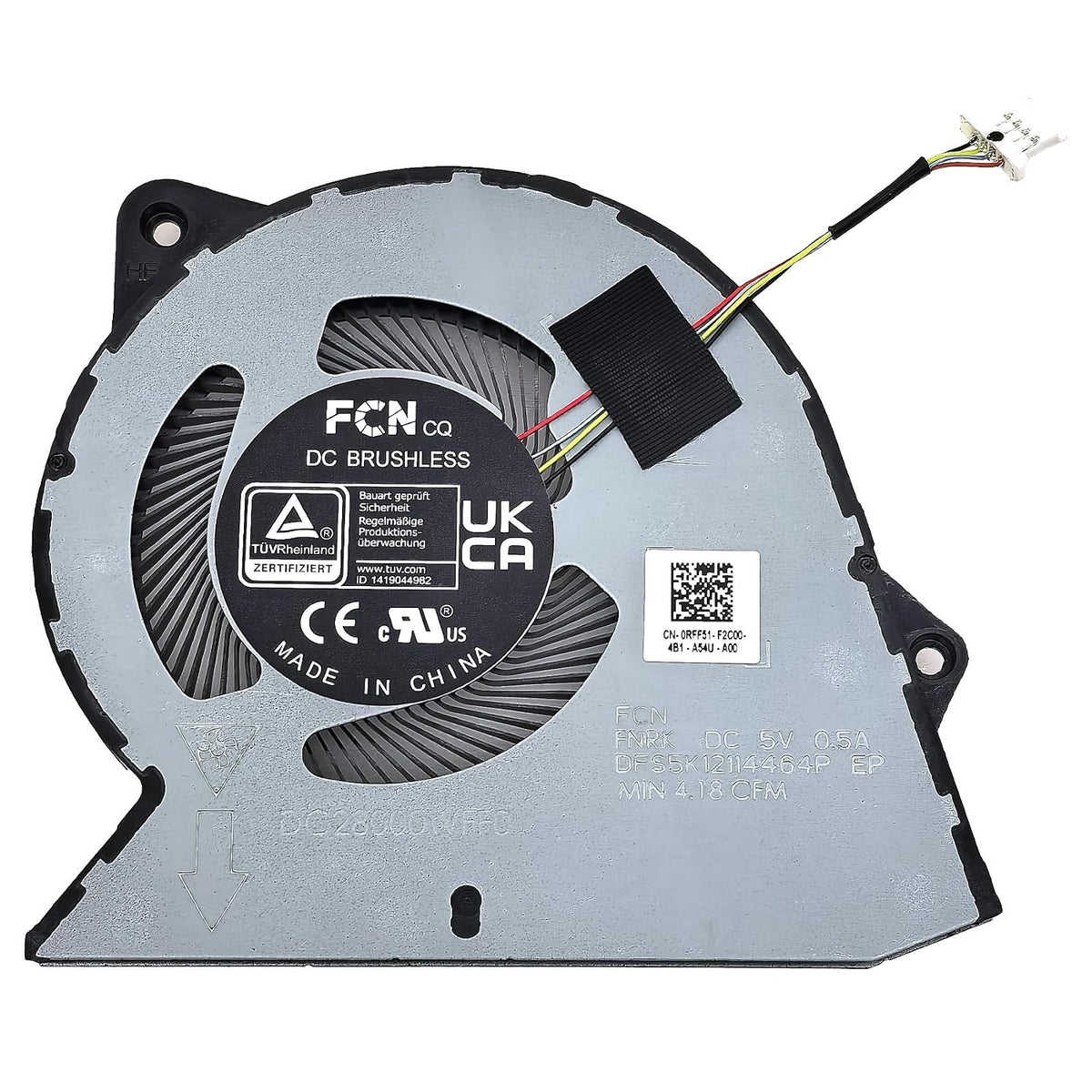 CPU Fan for Dell Inspiron 3510 3511 3515 3520 3525 UMA Version
