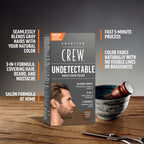 Undetectable Men's Hair Color, Medium Brown, 1 Pack