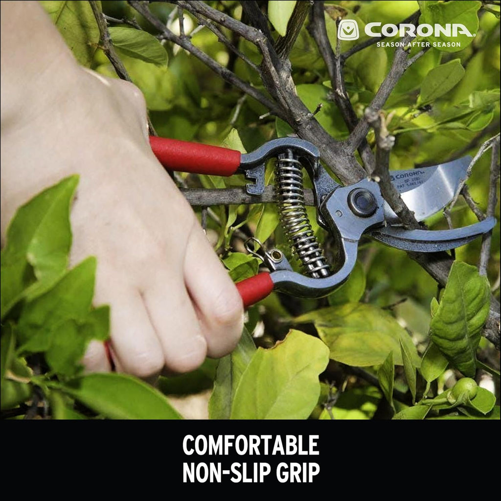 BP 3180D Forged Classic Bypass Pruner with 1" Cutting Capacity, 1", Red