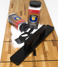 Shuffleboard Sand with Shuffleboard Brush - Shuffleboard Wax Set for Shuffleboard Table + Shuffleboard Brush + Mini