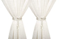 Luxury Crystal Beaded Magnetic Curtain Tieback, Crystal
