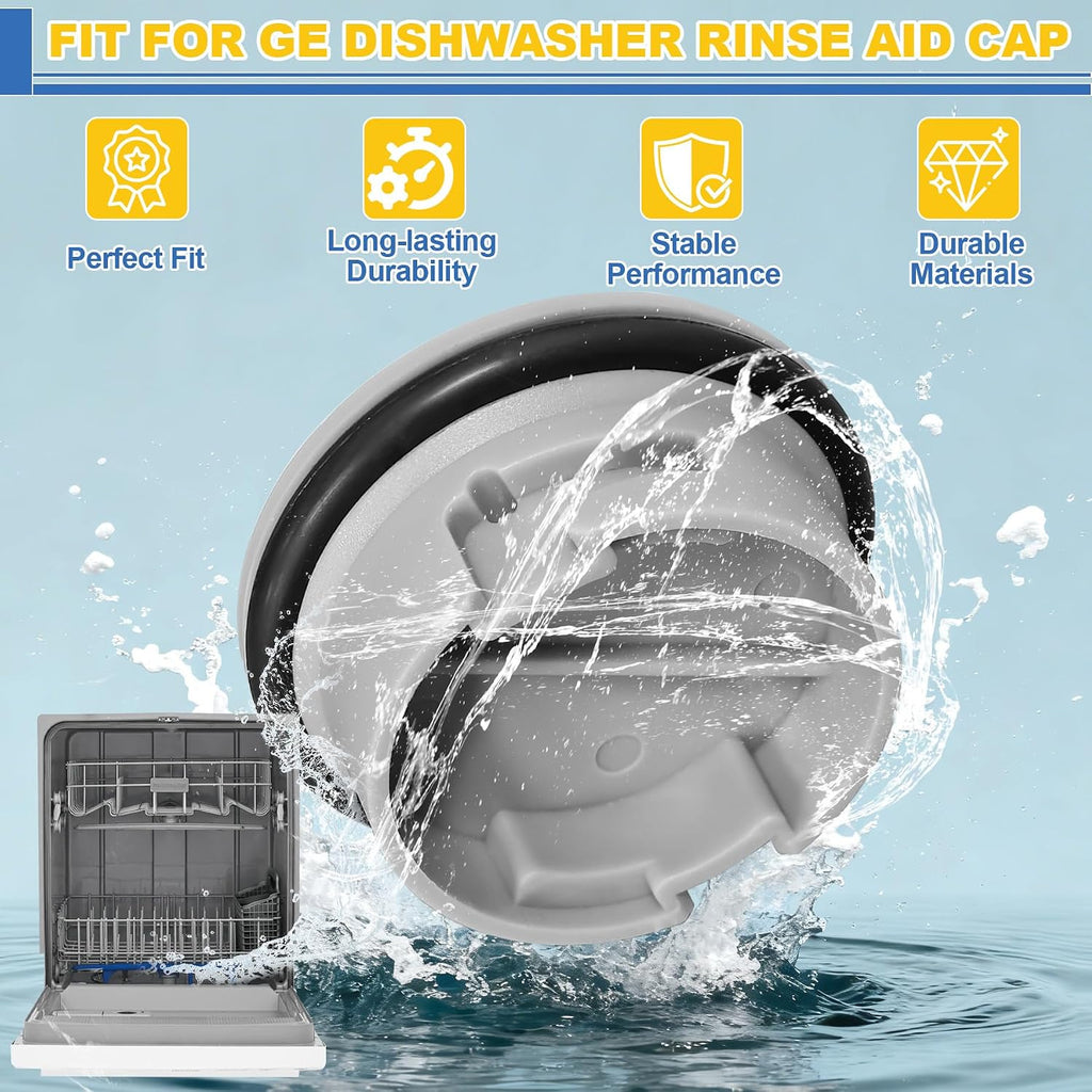 Upgrade WD12X10122 Dishwasher Rinse Aid Dispenser Cap