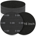 MOGRQAP 16" Floor Sanding Screen Discs 10 Pack, 220 Grit for Floor Buffers