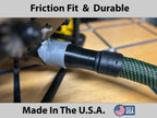 HuttonTOOLS Hose Adapter for 2-1/2" Dust Collection Ports (D36/32 Hose)