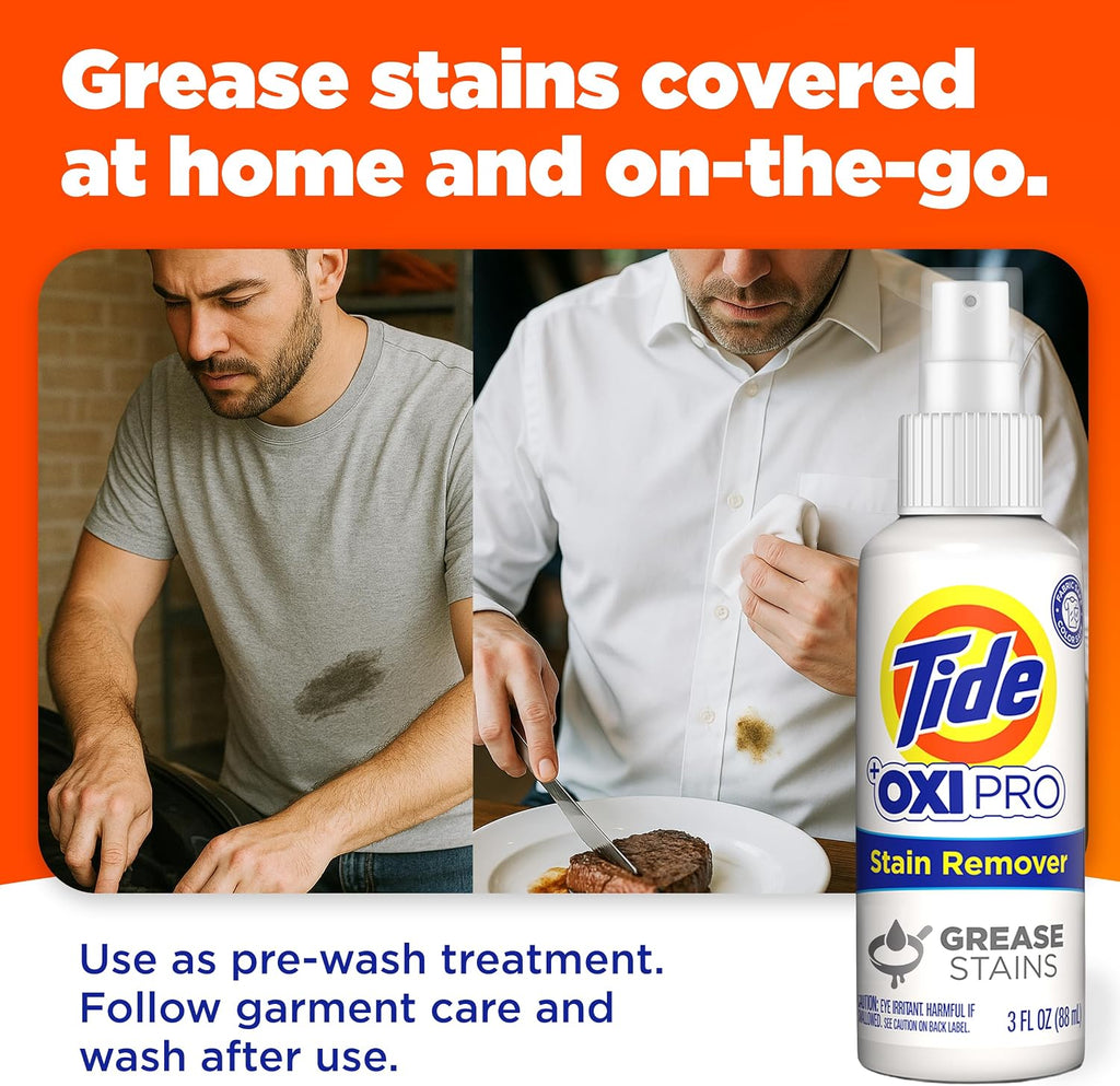 Laundry Stain Remover Ultimate Stain Pack - Grease Stain Remover (3 Pack)