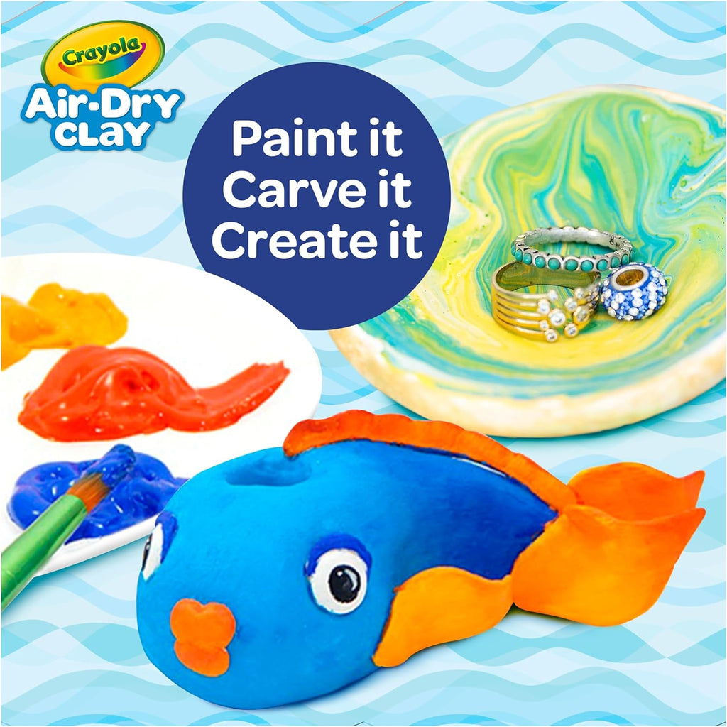 Air Dry Clay (5lbs), Teacher Supplies, Natural White Modeling Clay for Kids, Sculpting Material, Bulk Craft Supplies