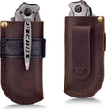 Leather Knife Sheath Belt Series - Durable, Well Made, Nice Leather, Easy and Quick Access to the Knife, Suitable for