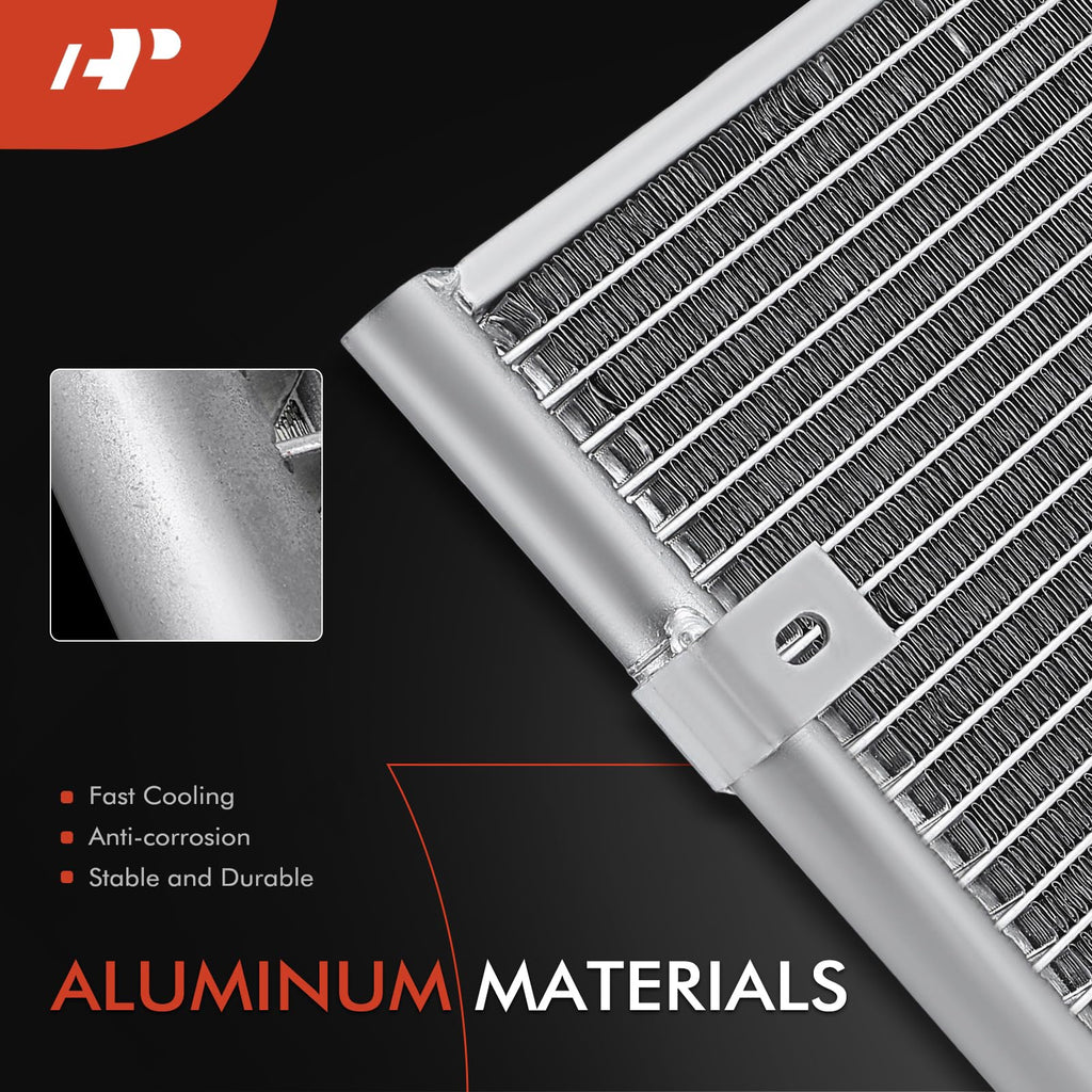 A-Premium Air Conditioning Condenser Compatible with Honda