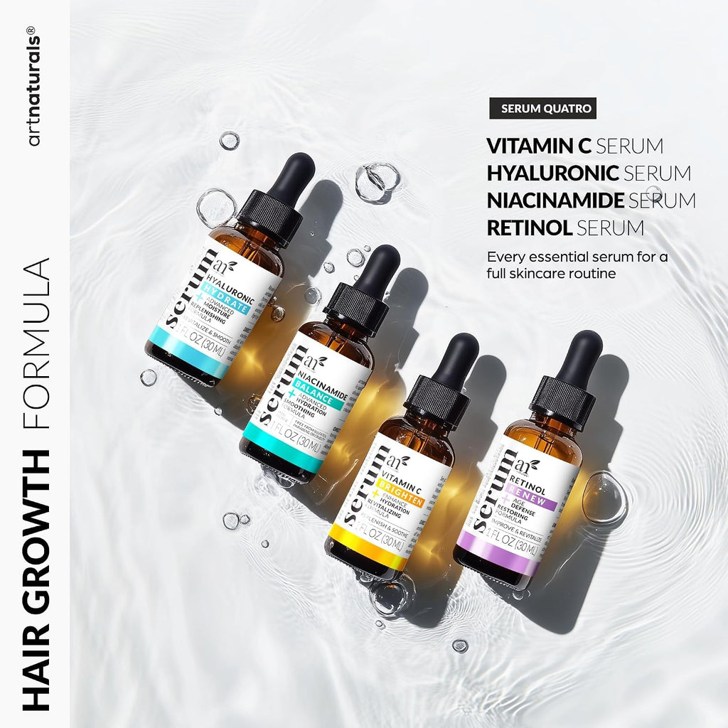 Vitamin C Skincare Serum Set, 4 Piece