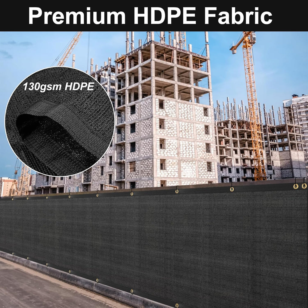 3x50ft Fence Privacy Screen Heavy Duty 150GSM Mesh Shade Cover