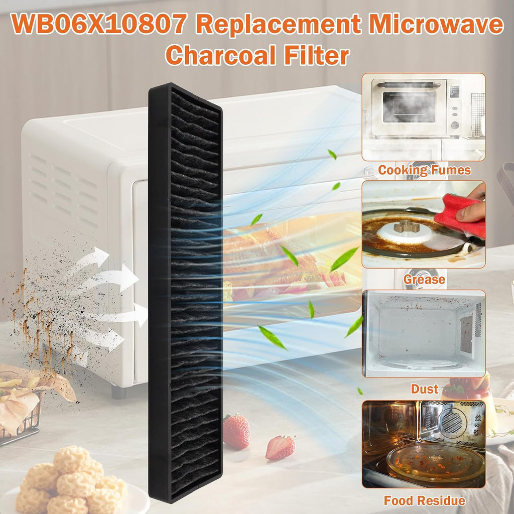 Replacement for Kenmore GE Microwave Charcoal Filter 721.64669300