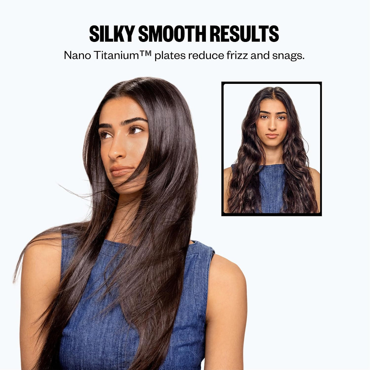 Nano Titanium Ultra-Sleek Hair Straightener, Flat Iron for All Hair Types