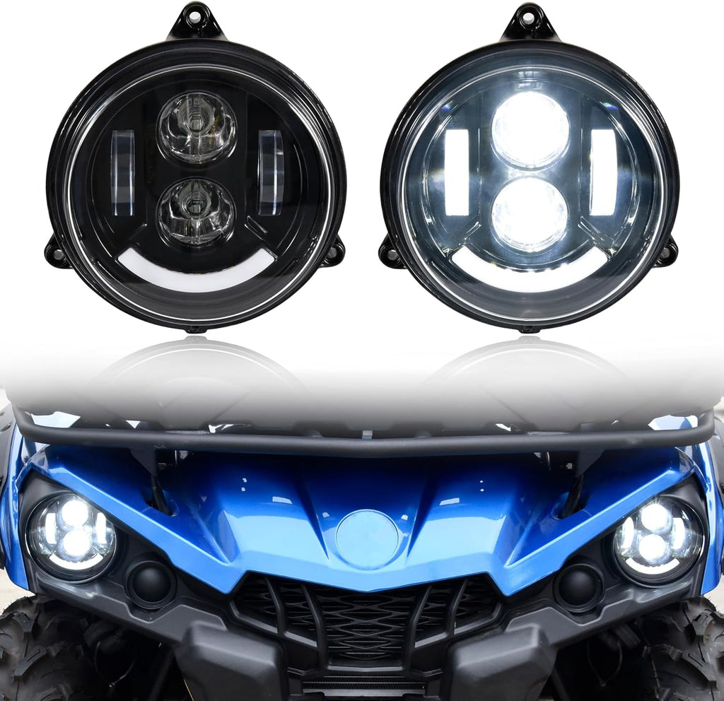 LED Headlights for Outlander G2L 450 500 570 L Max 2015-2024