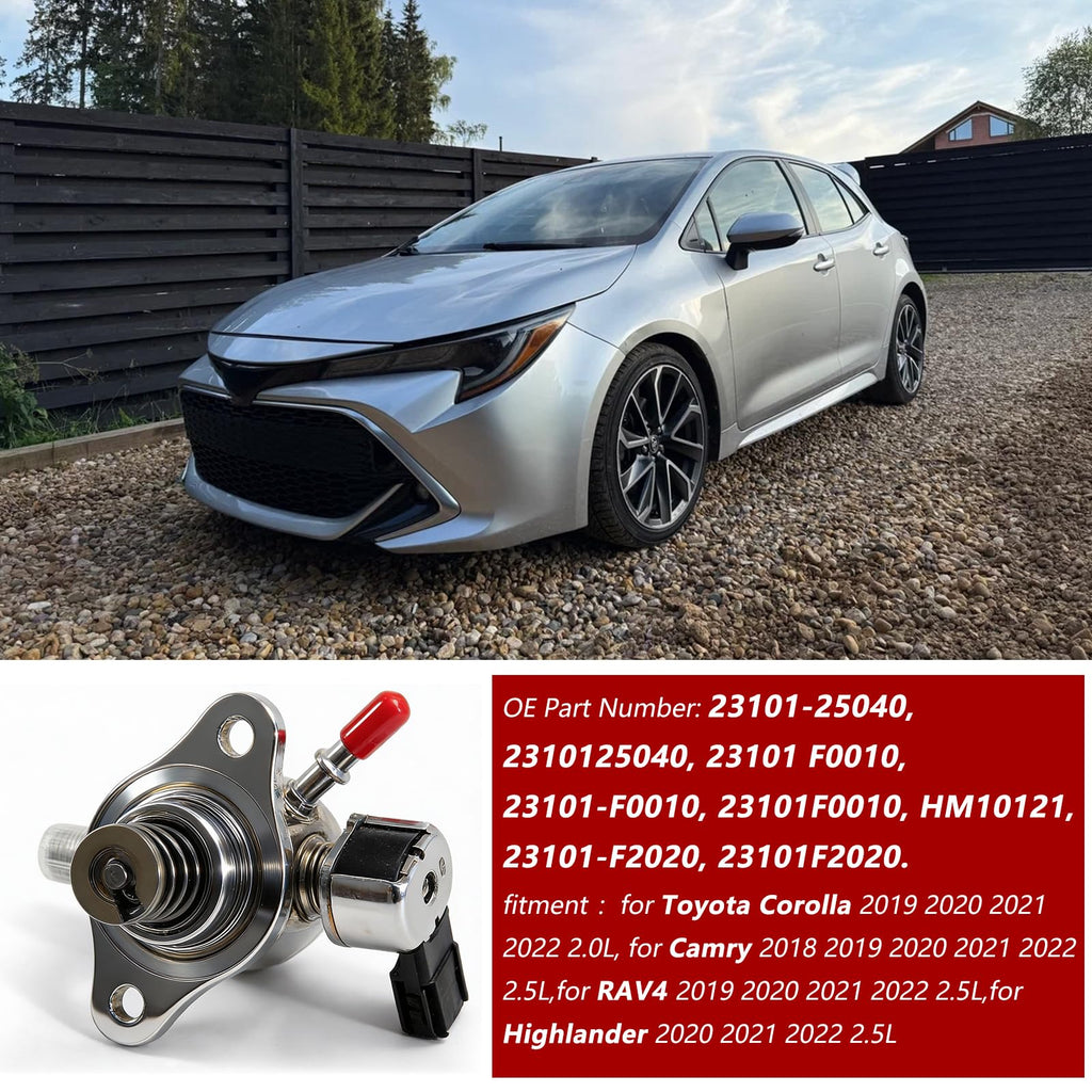 High Pressure Fuel Pump for Corolla Camry RAV4 Highlander 2018-2022