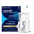 Sensonic Complete Care Water Flosser and Rechargeable Electric Toothbrush Combo Set for Teeth Cleaning and Flossing