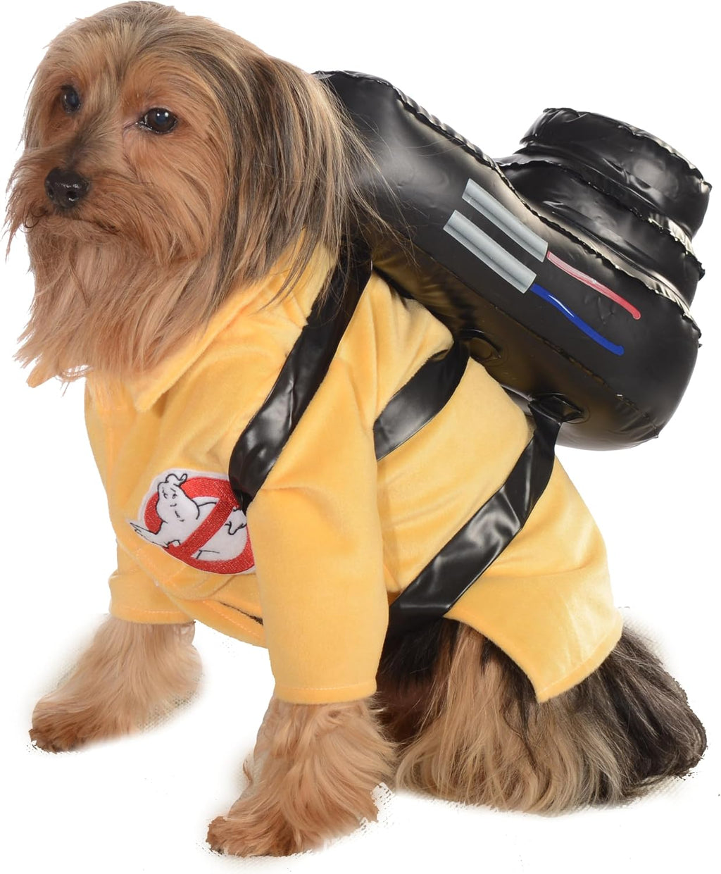 at Party City Ghostbusters: Ghostbusters Pet Costume for for Dogs or Cats by Rubies, Large