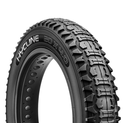 Ebike Fat Tire: 20x4.0 Inch Heavy Duty Folding Electric Fat Tires Replacement, High-Performance Wear-Resistant