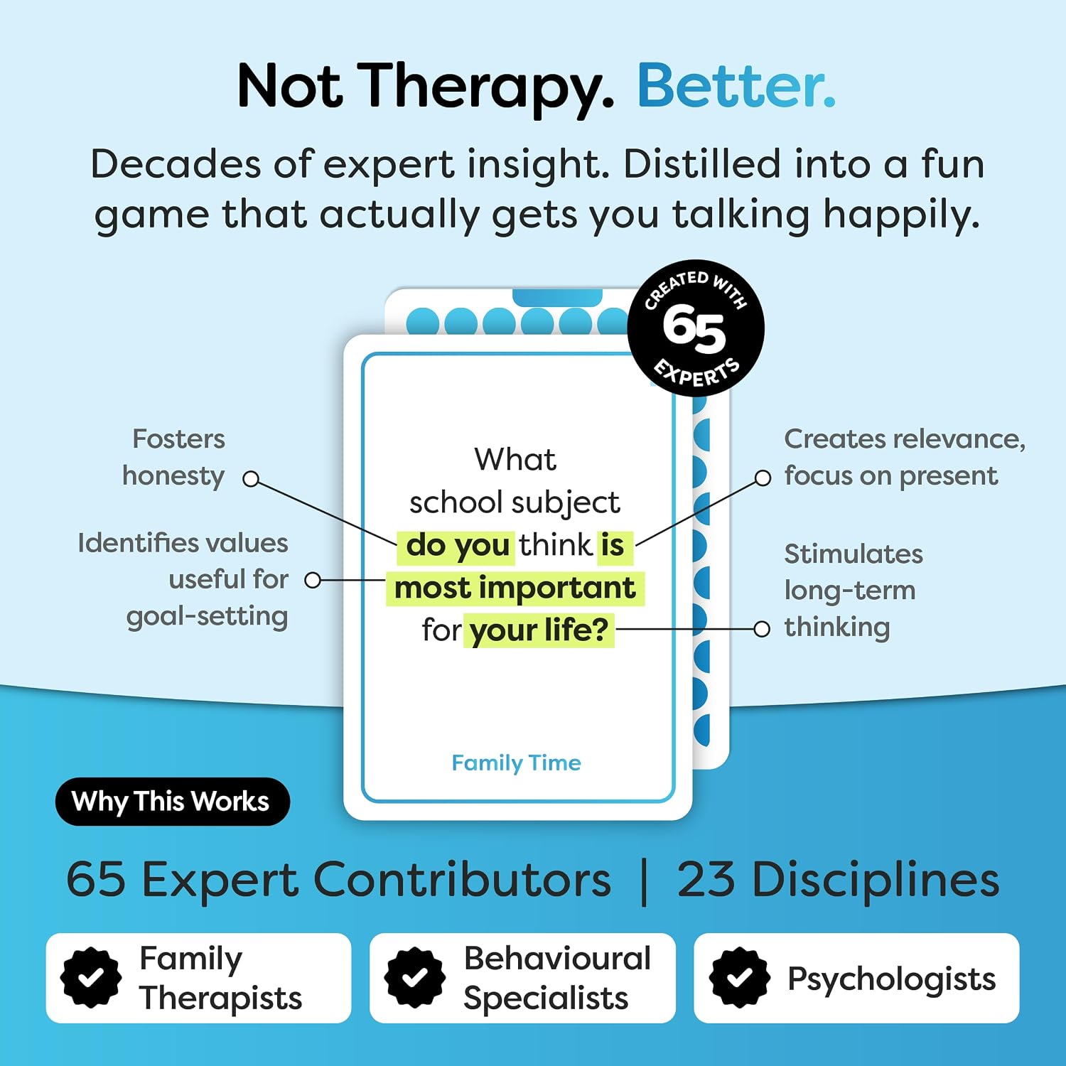 200 Family Conversation Cards for Kids, Teens & Adults - Question Card Game | Fun screen-free connection; dinner