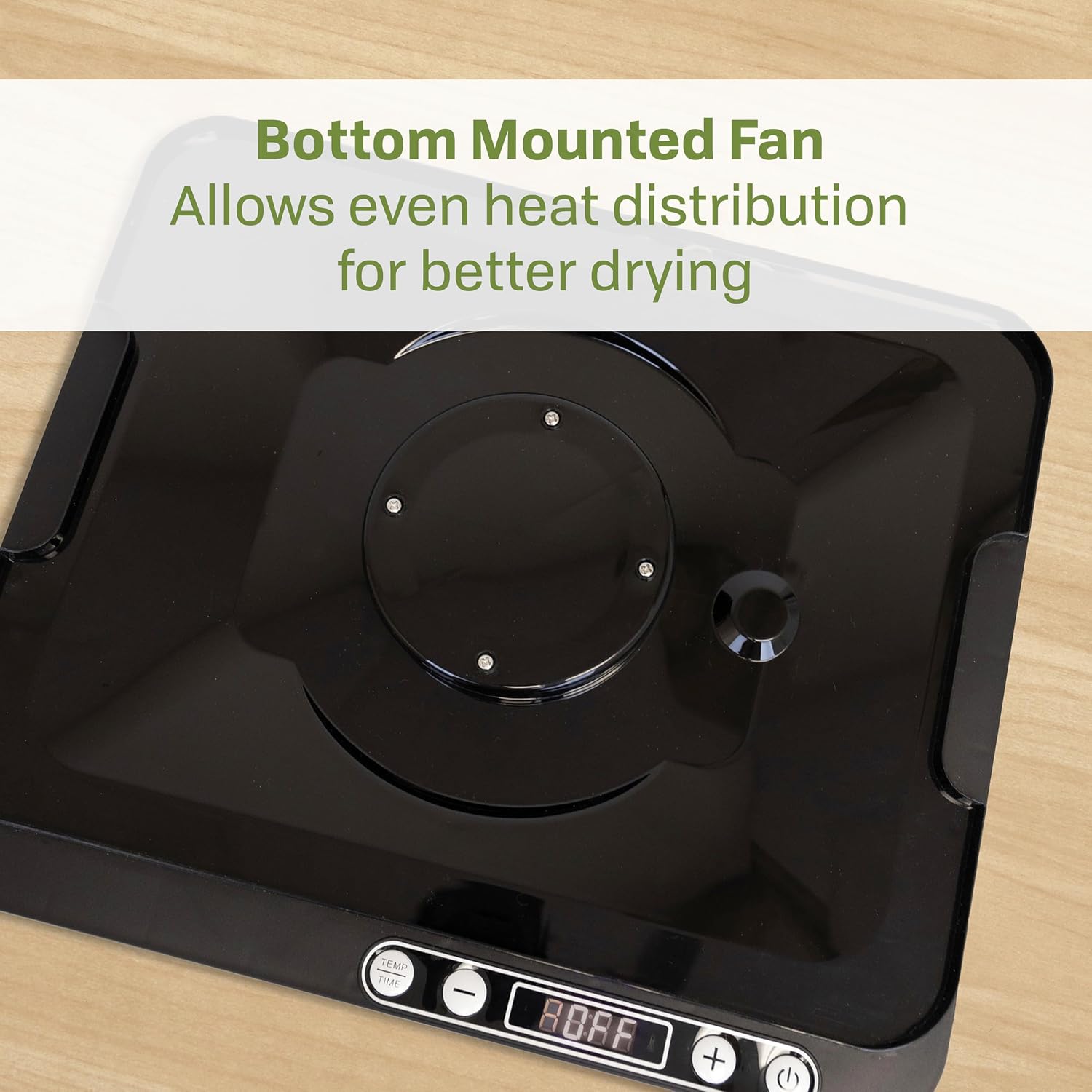 FD-5TC Snackmaster Food Dehydrator – 5 BPA-Free Trays, Adjustable Temp Control, Compact Design for Jerky, Fruit