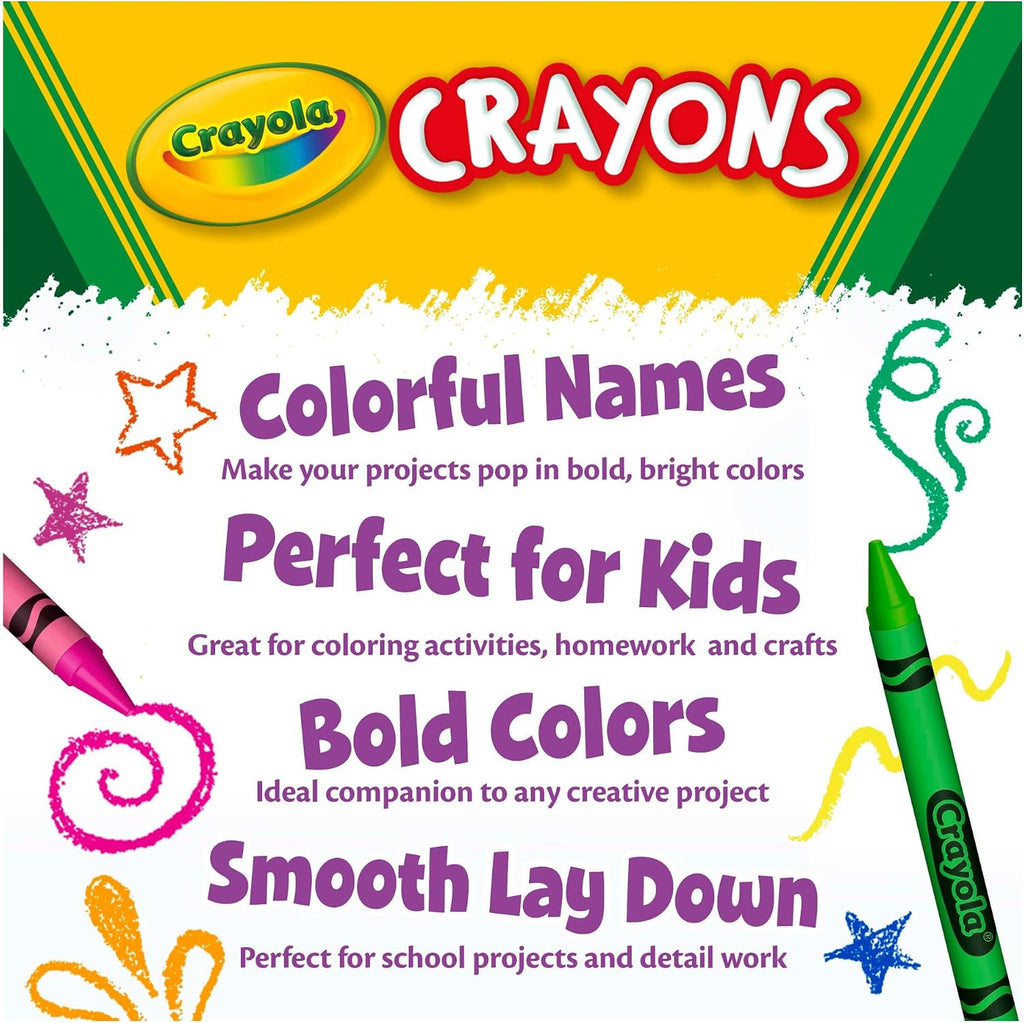 Crayon Classpack (800ct), Bulk Crayons for Kids, School Supplies