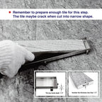 24 inch Linear Shower Drain-Brushed Nickel Tile-in Floor Drain