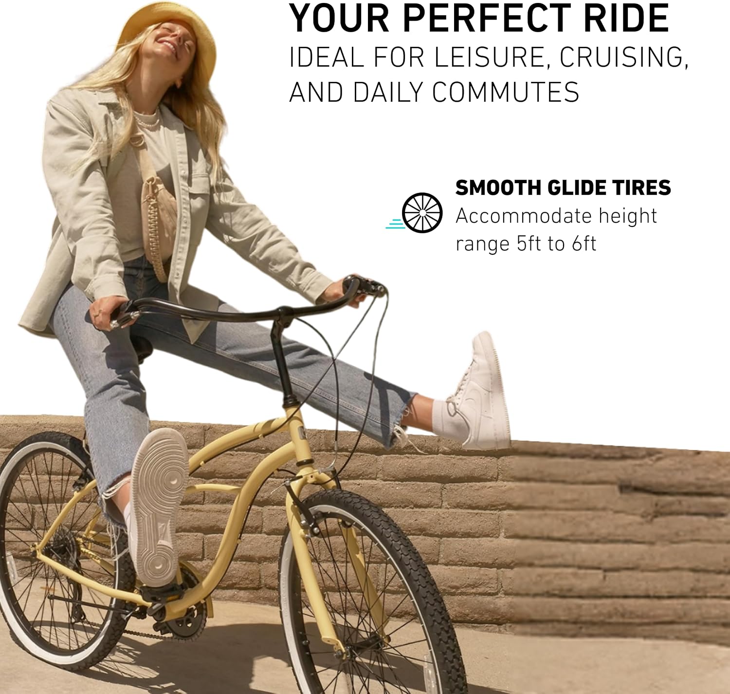 Around The Block Women's Beach Cruiser Bike