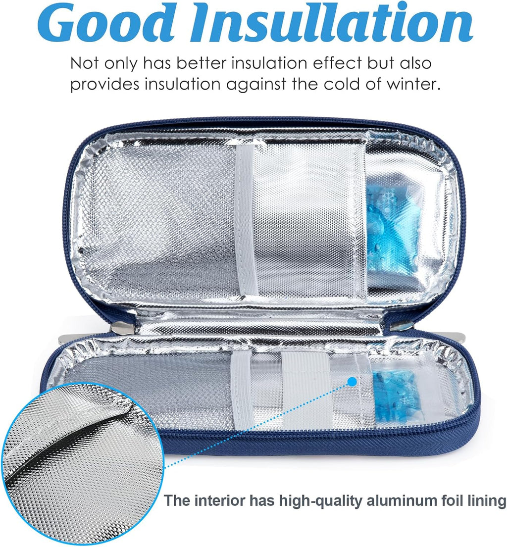 Insulin Cooler Travel Case - TSA Approved for Ozempic