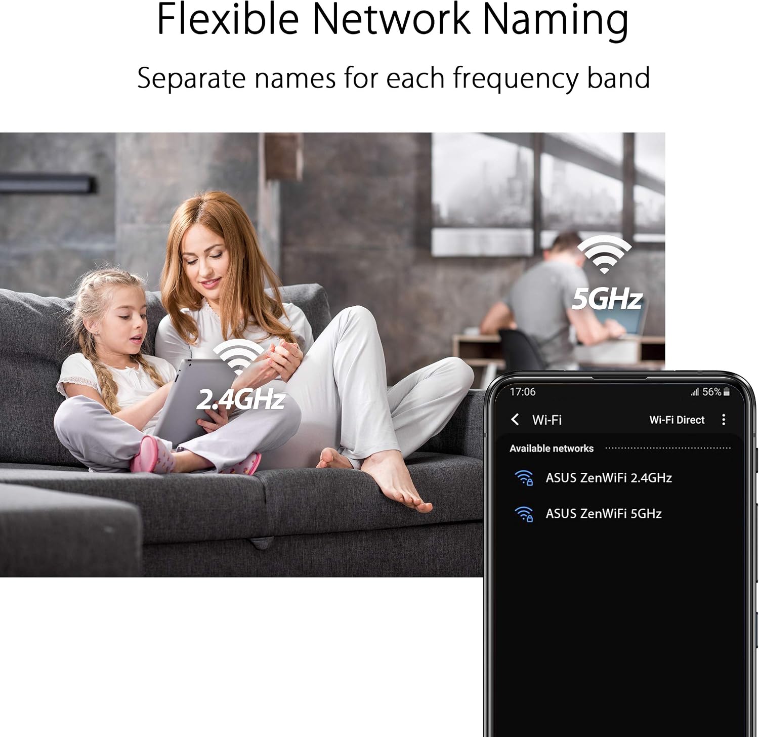 ZenWiFi XD4 Plus AX1800 Dual-band Mesh WiFi 6 System (XD4 Plus)-Whole home coverage up to 4,800 sq.ft & 25+ devices
