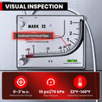 Mark II 25 Liquid Filled Manometer, 0-3" w.c., Accuracy 3% Full-Scale