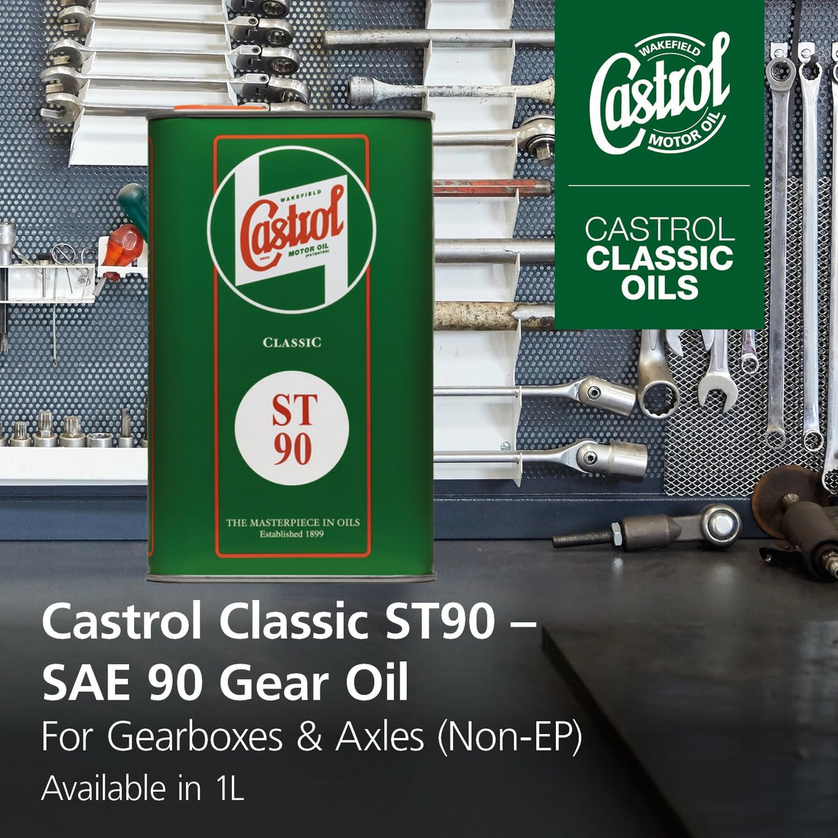 Castrol Classic ST90 Gear Oil SAE 90, 1L