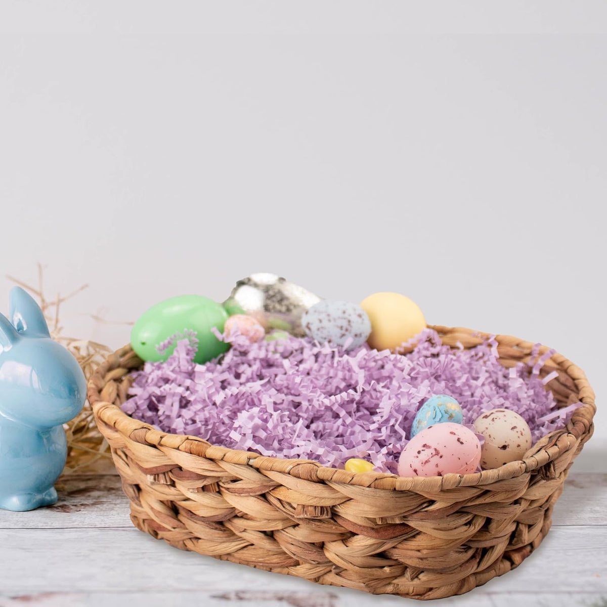 MagicWater Crinkle Cut Paper for Gift Baskets - 5LB - Lavender