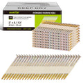 30 Degree Framing Nails 2 Inch Ring Shank Galvanized 1,000PCS