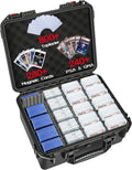 Graded Card Case Storage Box - Fits PSA BGS SGC Toploaders Magnetic Holder | Trading Card Storage Organizer - Slab