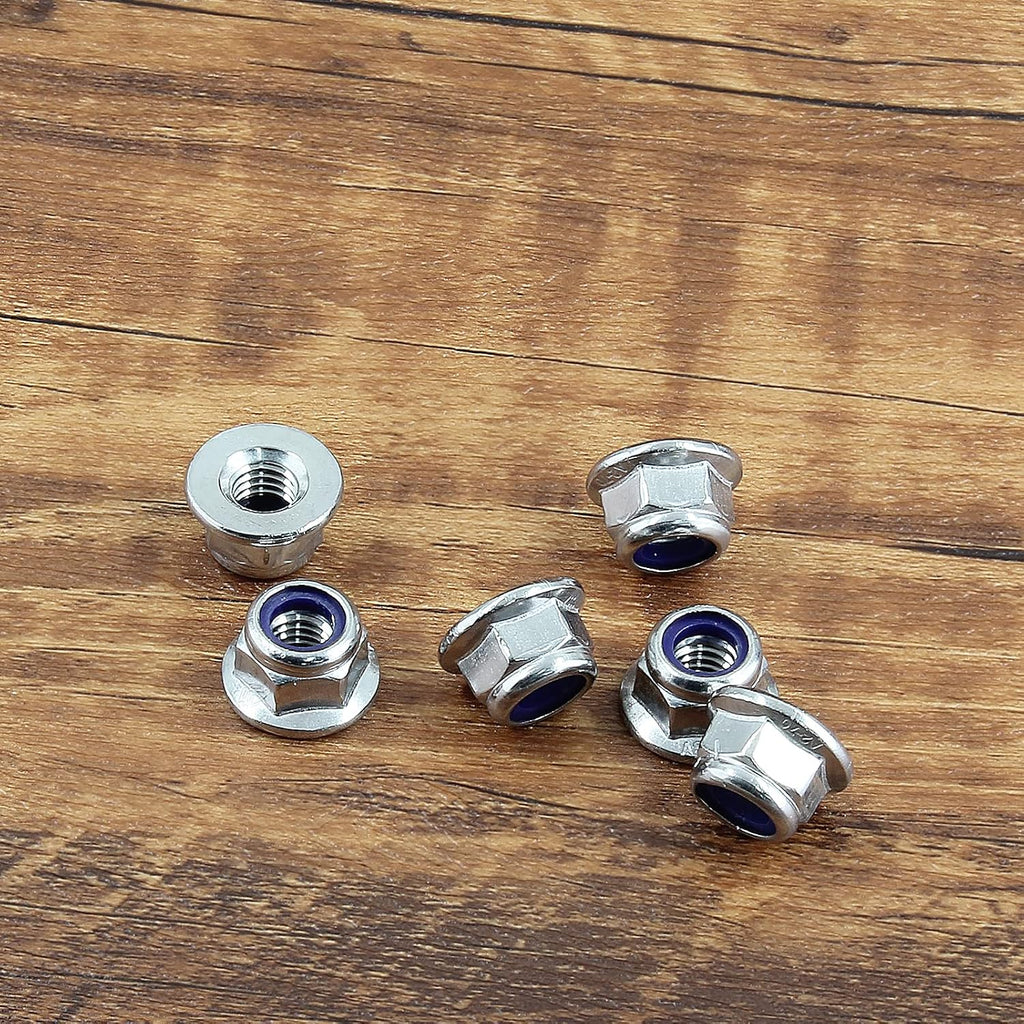 BokWin M6 Lock Nut, 20PCS, 304 Stainless Steel