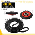 Dryer Repair Kit for Whirlpool GGW9200LT2