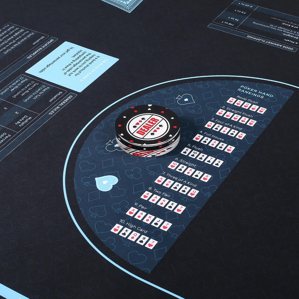 Acrylic Poker Dealer Button - Professional Casino-Grade Accessory for Home Games & Tournaments, Poker Gifts for Men