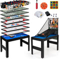 Multi Game Table 48", 14 in 1 Combo Game Table w/Basketball, Billiards, Foosball, Ping Pong, Hockey, Shuffleboard