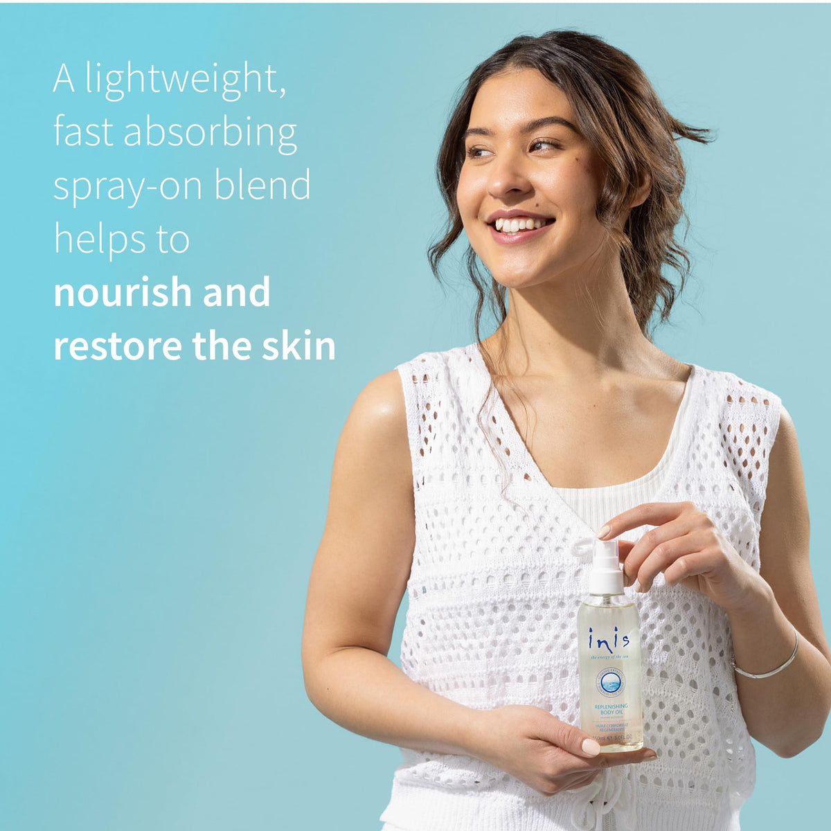 Replenishing Body Oil Spray, Ocean Fresh, 5 oz