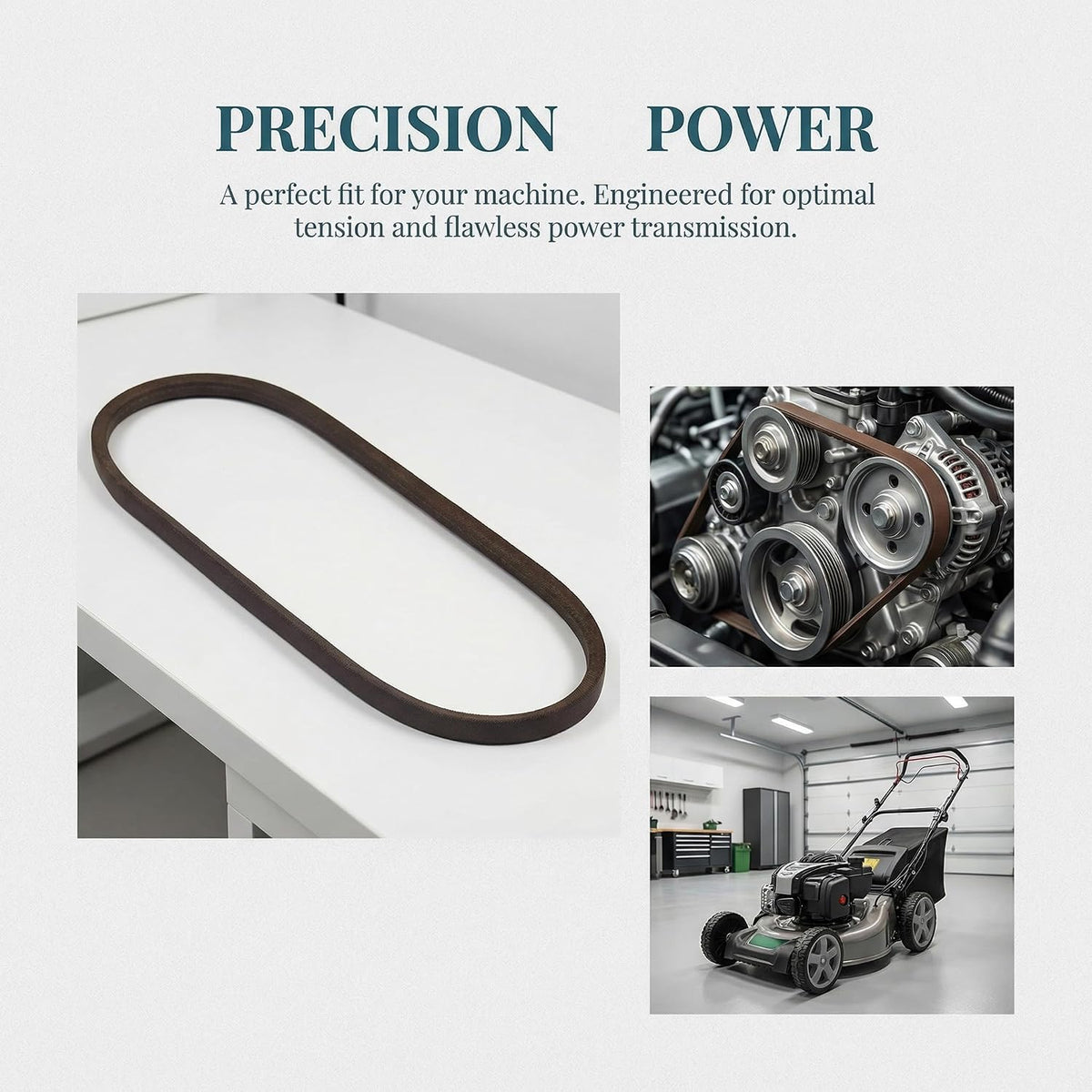 22431-VE1-T00 Mowers Drive Belt Fits Honda HRB215 HRB216 HRB217 HRM215 HRR216 HRT216 HRZ216 Walk Behinds (3/8" X 36.3")