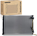 A-Premium Engine Coolant Radiator Assembly with Transmission Oil Cooler