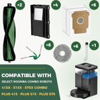 25 Pcs Replacement Part for iRobot Roomba 415X Combo,Plus 415/515/575 Combo